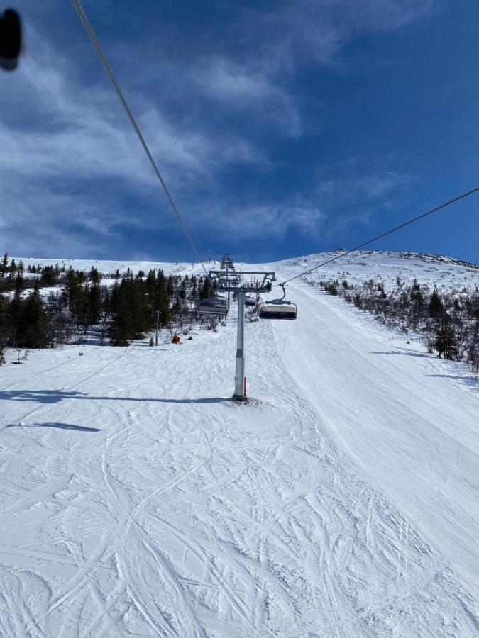Nybyggd 8-Baeddars Skidstuga I Lofsdalen Esterno foto