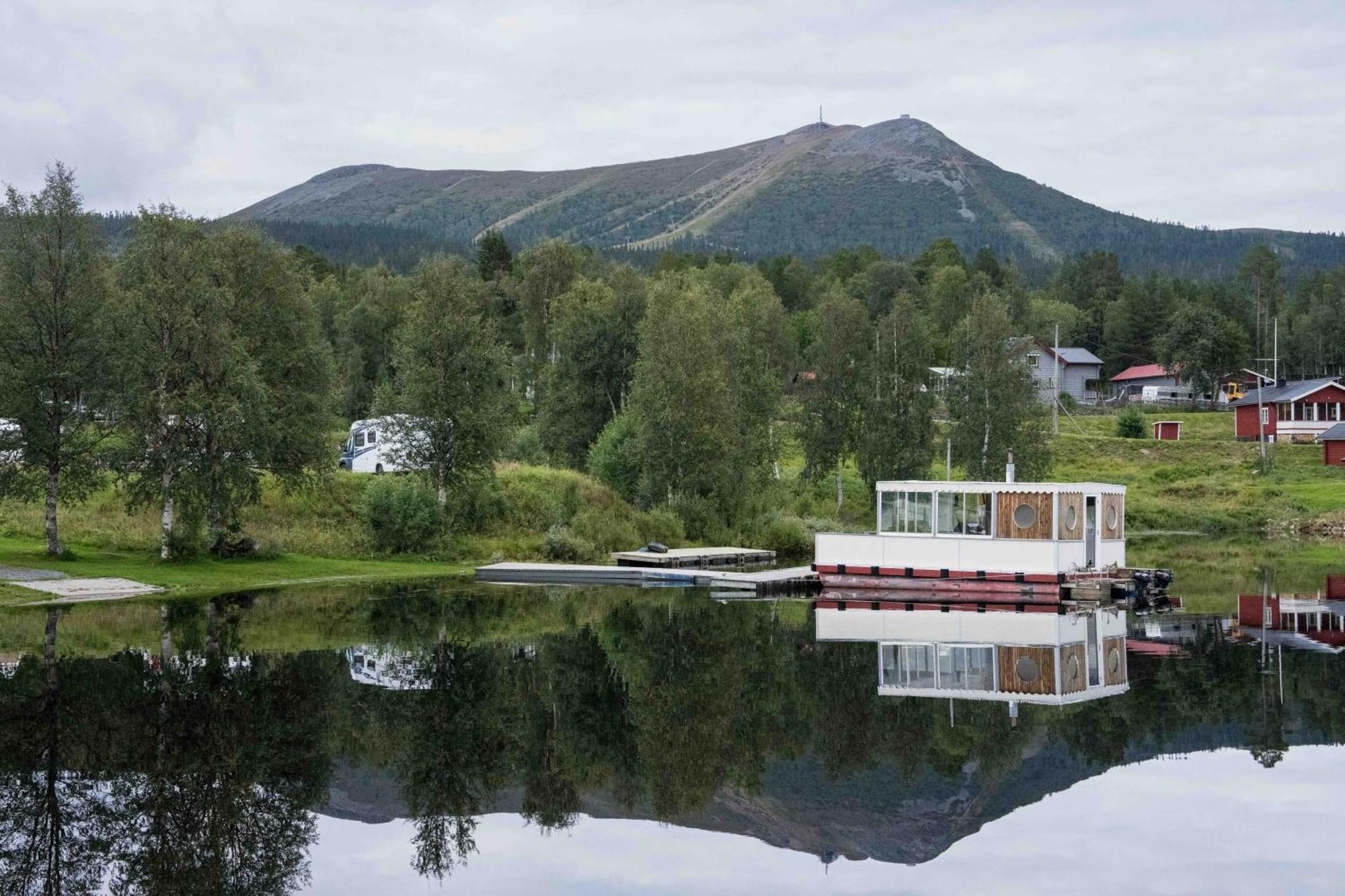Nybyggd 8-Baeddars Skidstuga I Lofsdalen Esterno foto